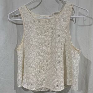 Beige Jack Tank top